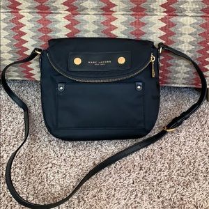 Authentic Marc Jacobs crossbody bag - black